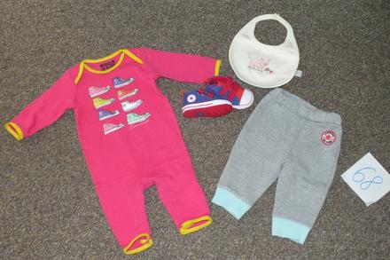 Overalik, teplacky, capacky - converse, converse,68