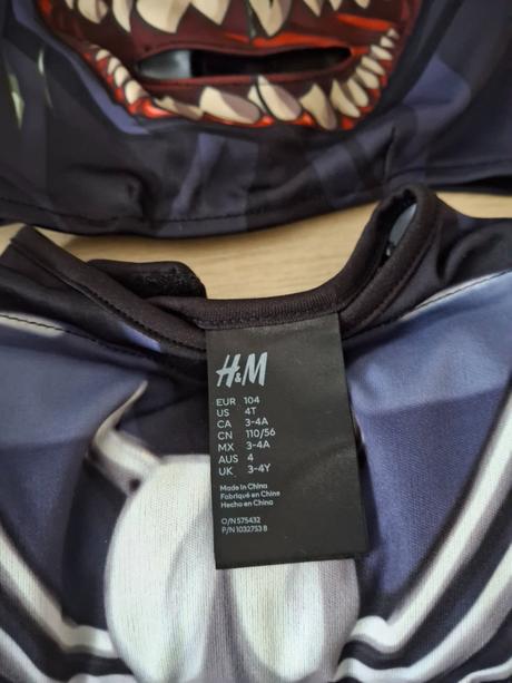 Kostym venom 98/104, 