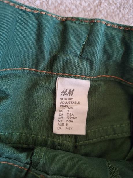 Nohavice h&m, h&m,128