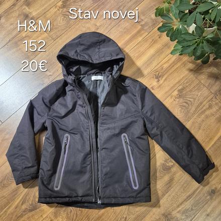 Bunda zimná, h&m,152