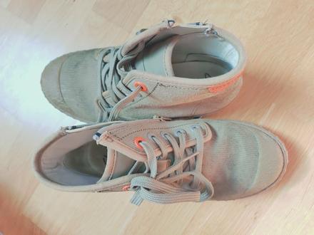 Členkové topánky pre dievča, clarks,34