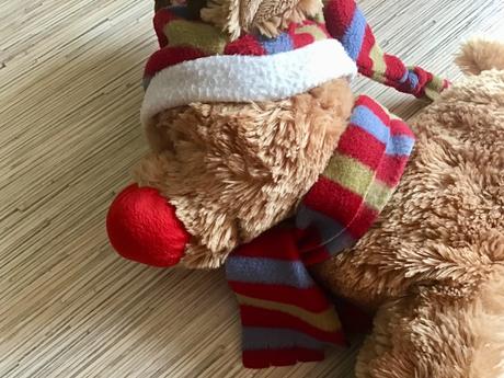 Krasny vacsi plyšový sobík, 