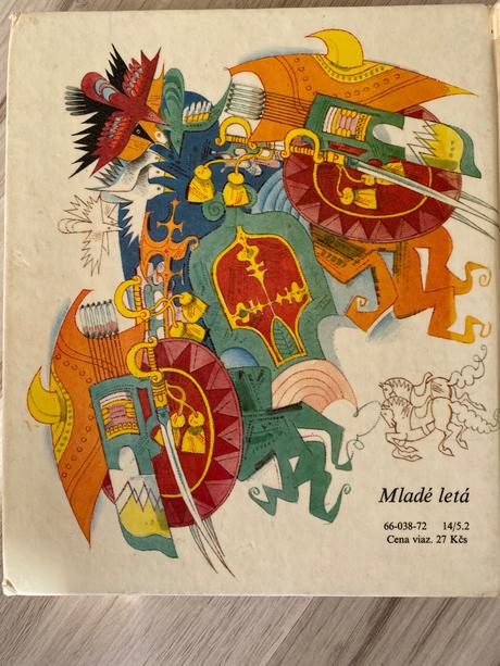 Krásna retro kniha povestí skalný hrad na kriváni,