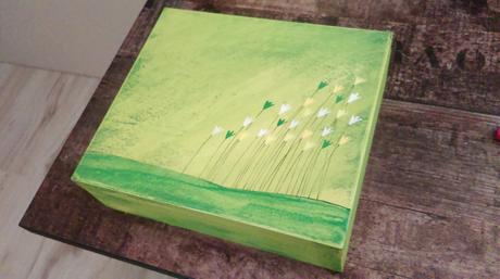 Drevená škatuľa , 