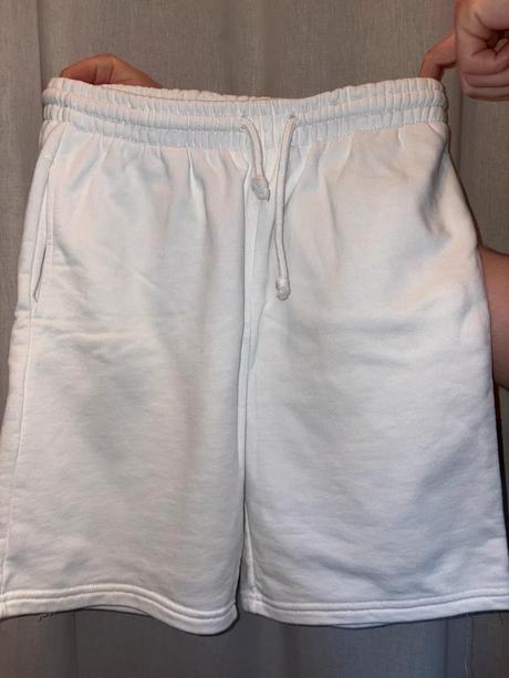 Teplakové kraťasy, pull&bear,l