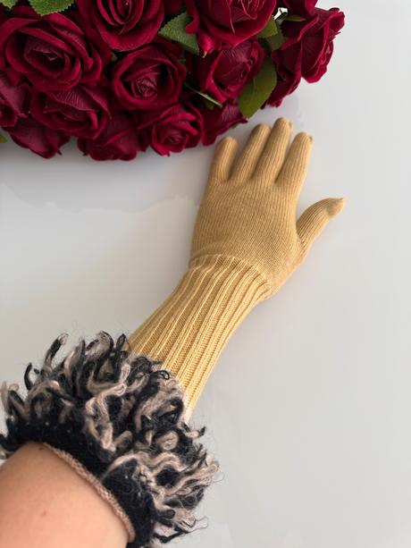 Missoni - pletené rukavice, s