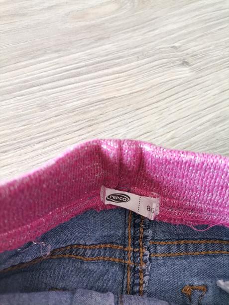 Dievčenské riflove džeginy - 86, pepco,86