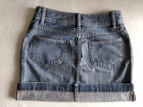 Rifľová minisukňa, h&m,36