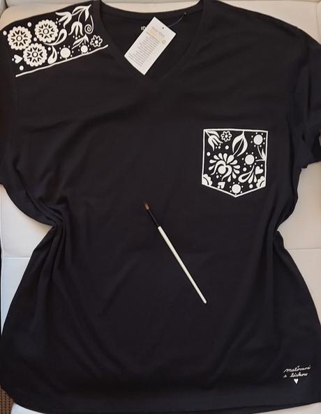 Maľované tričko, l / m / s / xl / xxl