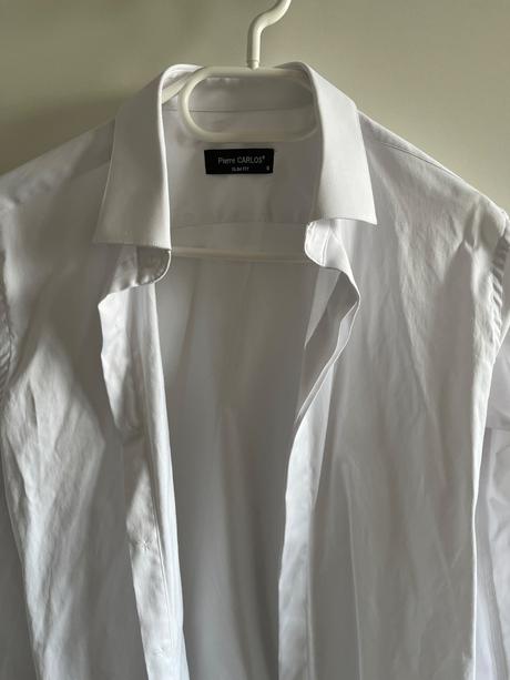 Pánska biela košeľa pierre carlos, m