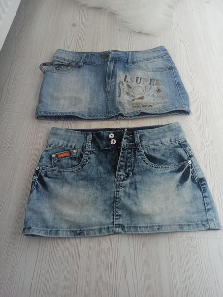 Rifľová sukňa, xs