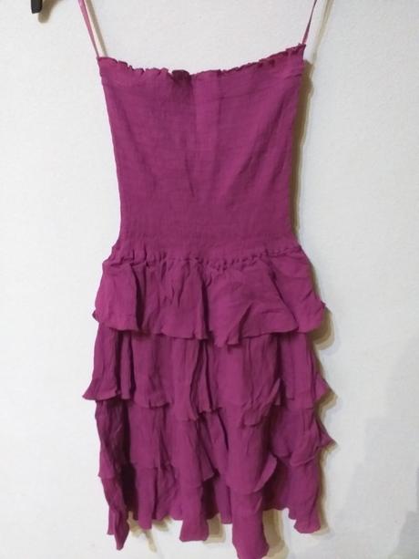 Šaty bez ramienok 38, 38