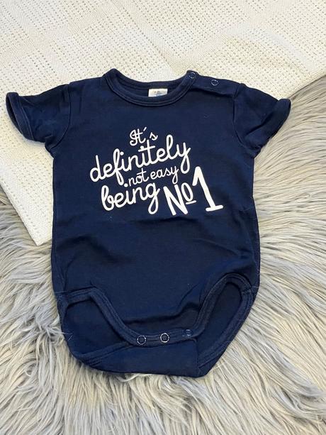 Chlapčenské body s nápismi topomini (62-68), topomini,62