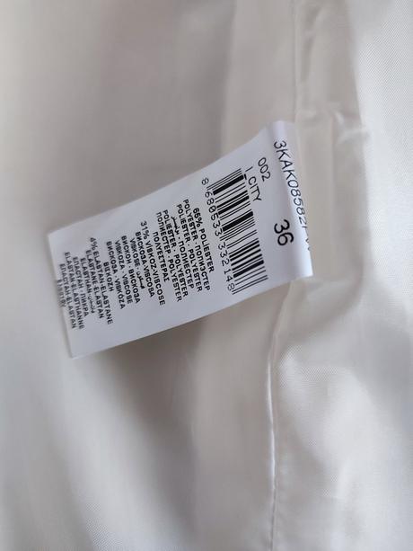 Dámsky vlnený kabát zn.koton, 36