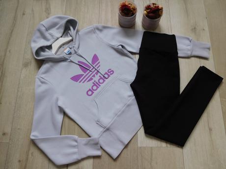 Mikinka + leginy bavlnené, 36, adidas,36