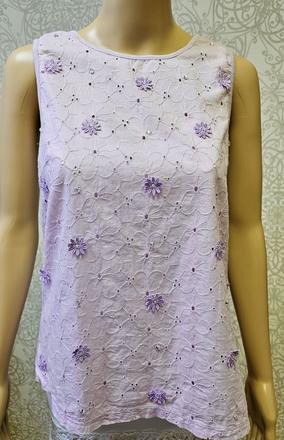 Top s vyšívaním, f&f,s