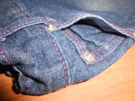 Riflová mini suknička na 3-4roky, 104