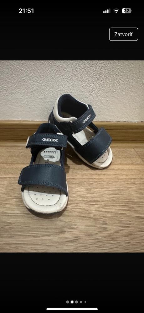 Detské sandále, geox,20