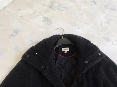 3/4 lahký vlnený kabát s/m, m