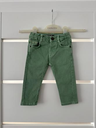 Zelen džinsy, zara,74