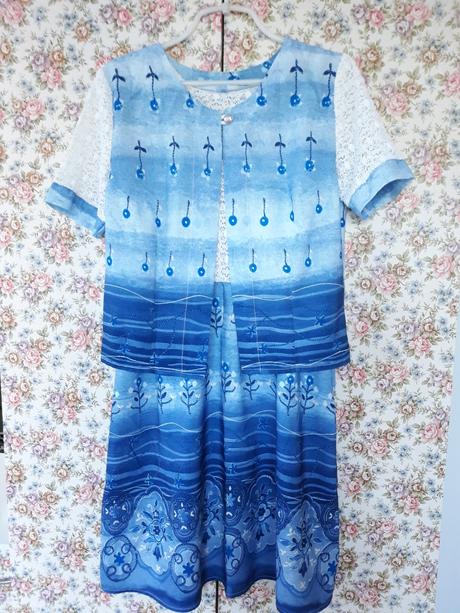 Dievčenské šaty s bolerkom, 164