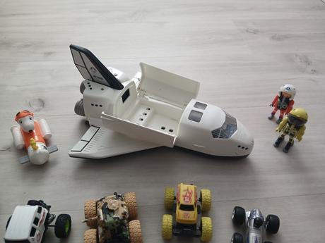 Autá, rakety playmobil, 