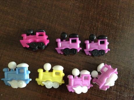 Veselé gombíky pre detičky,