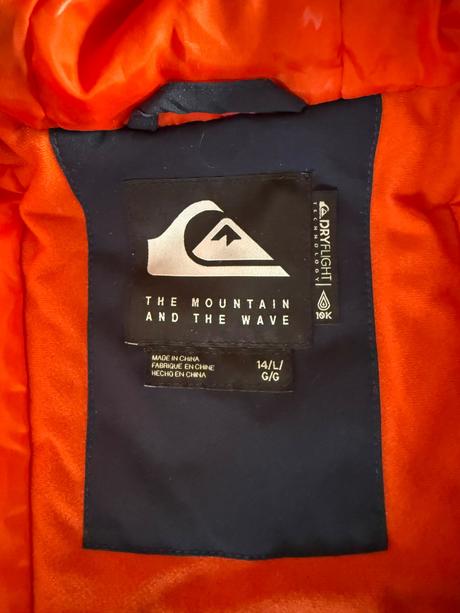 Lyžiarska súprava chlapčenská vek 14 r., quiksilver,164