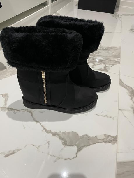 Cizmy , snehule na platforme, 38