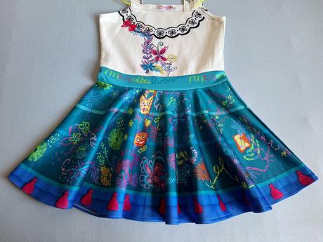 Mirabel encanto karnevalový kostým 122-134,