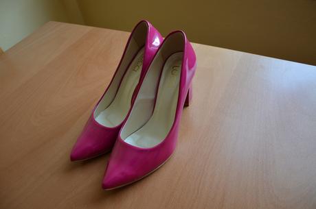 Kožené lakované lodičky locci - v.40, 40