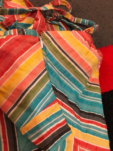 Letne bavlnene šaty, s