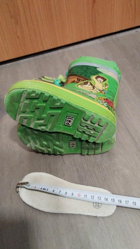 Zateplené gumáky veľ.23, 23