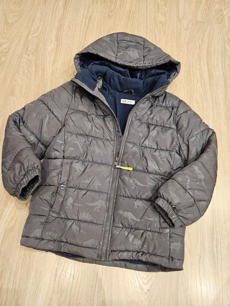 Zimna bunda, h&m,128
