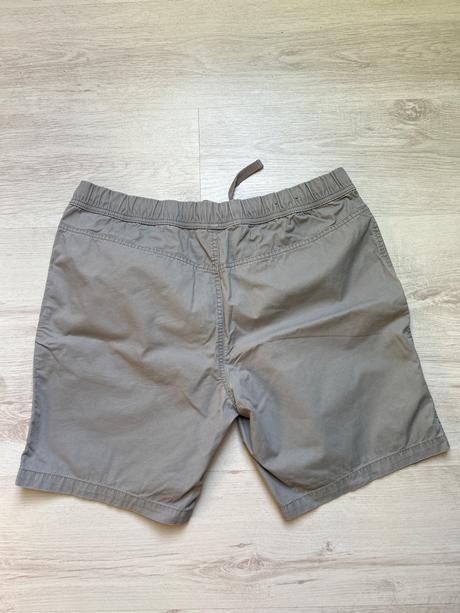 Pánske látkové šedé šortky-xl, fishbone,xl