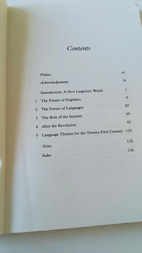 D.crystal, the language revolution, 