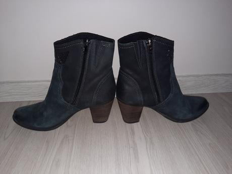 Kožené čižmy tamaris, tamaris,37