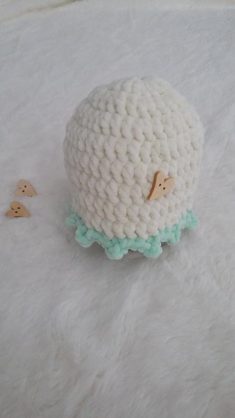 Ciapocka pre novorodenca - siva a kremova, 56