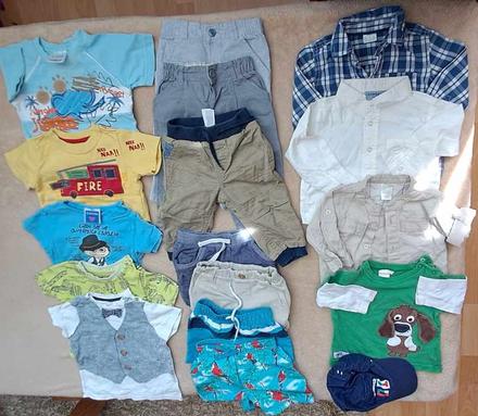 Balík pre chlapčeka na leto 6 - 9 mesiacov, 68–80