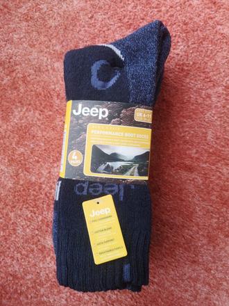 Jeep pánske ponožky 4 páry veľkosť 39-45, 39 / 40 / 42 / 44 / 46