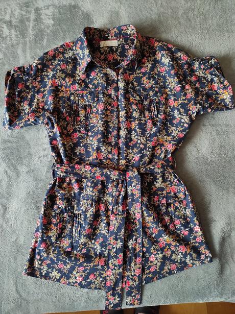 Predĺžená košeľa / košeľové šaty, veľ. s-m, stradivarius,s