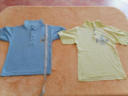 2x tričko s krátkym rukávom, veľ. 110/116, 110