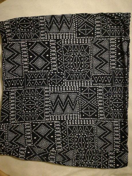 Sukňa z modrotlače uplet, s