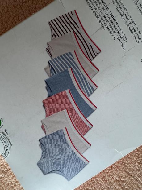 13 ks dievcenske boxerky tchibo z biobavlny, tchibo,158 / 164