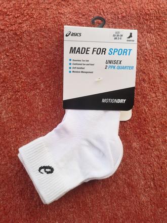 Asics funkčné ponožky 2 páry veľkosť 35-38, asics,35 / 36 / 37 / 38
