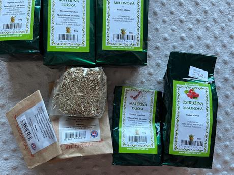 Bylinná náparka pred pôrodom - čaje bylinky, 