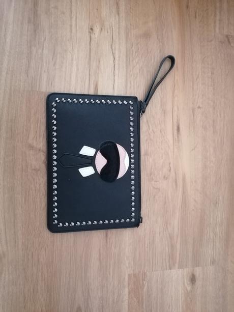 Karl lagerfeld clutch bag, karl lagerfeld