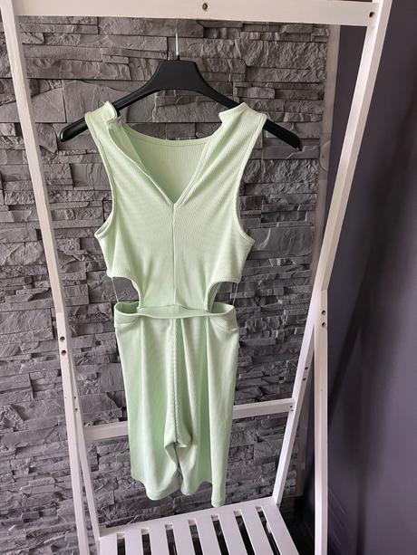 Bershka nohavic overal v.s, bershka,s