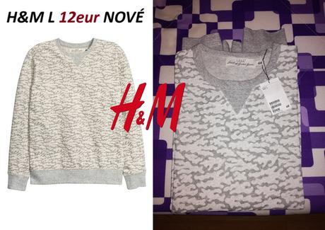Mikina hm, mikina santa reserved, h&m,l