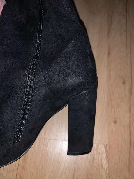 Kožené čižmy nad koleno rita c 37, humanic,37
